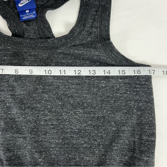 NIKE • Gray Organic Cotton Blend Size Romper Small - Picture 4 of 10